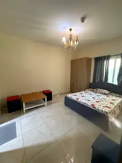 Furnished master bedroom ready to move