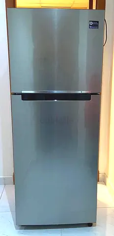 Samsung Refrigerator – 360L Top Mount Refrigerator Double Door, Silver, Inverter Compressor