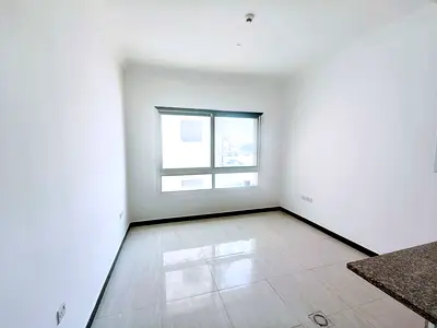 Lavish studio with open view window,big space like a brand new building close to road