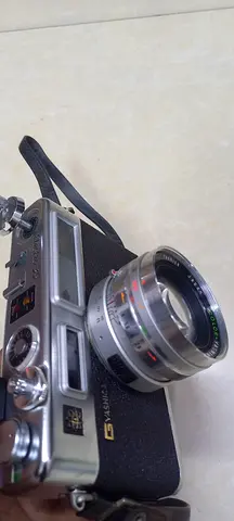 Vintage Yashica Electro-35 legendary series of 35mm lens rangefinder camera (introduced in 1966)