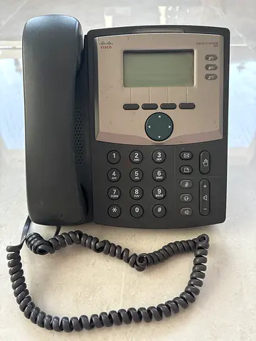 Used Cisco SPA303 office desk phone (corded) - good working condition