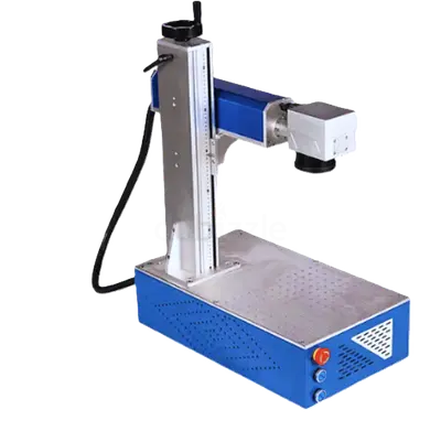 Portable Fiber Laser Marking Machine - Compact Benchtop Unit