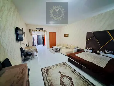 Fully furnished studio with car parking in Falcon Towers