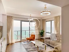 Elegant Sea-View 2BR Apartment |Bright Living Area
