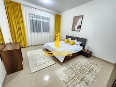 Luxury apartment, first occupancy, one bedroom and living room with an open balcony. Ajman, Al Busta