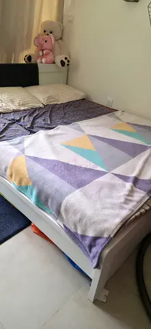 Single bed frame with mattress - very good condition