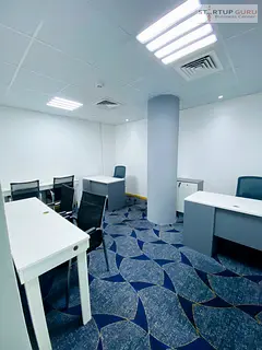 BRAND NEW MONTHLY OFFICE SPACE AVAILBLE AL GARHOUD MERTO STATION || DIRECT FROM LANDLORD