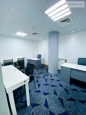 BRAND NEW MONTHLY OFFICE SPACE AVAILBLE AL GARHOUD MERTO STATION || DIRECT FROM LANDLORD