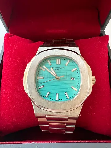Patek Philippe Nautilus with Tiffany Blue Dial