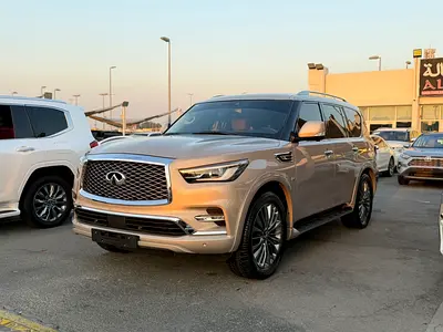 Infiniti QX80 Luxury 2019 | GCC Specs | Low Mileage | Pristine Condition