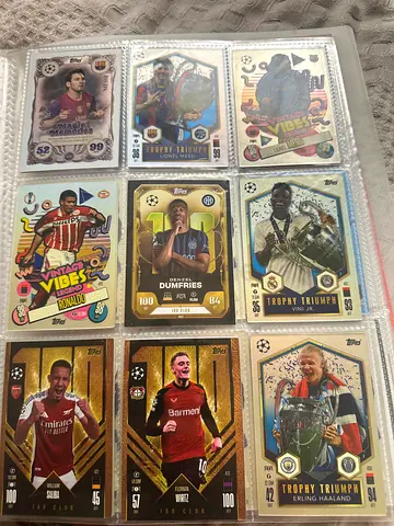 Match attax , yu-gi-oh cards