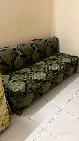 Sofa floral fabric