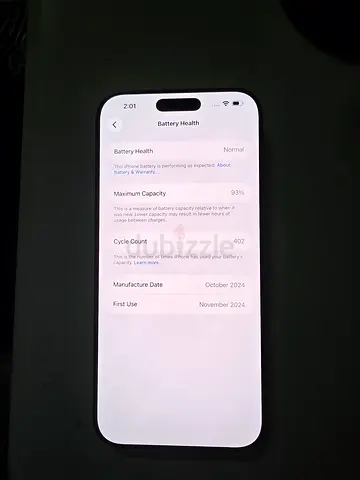 iPhone 16 Pro Max - Good Condition, 93% Battery Health