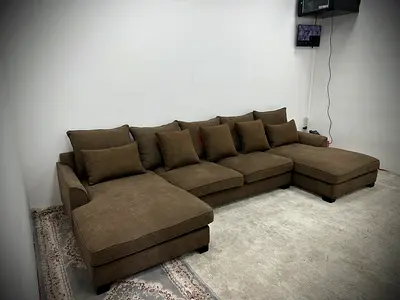 Brand new condition the one brand Ushape sofa