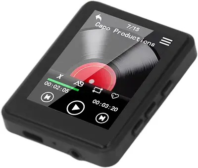 MP3 MP4 Player, MP3 Music Player with 2.4 Inch Full, Bluetooth 5.3 HiFi Sound MP4 Player, Digital Mu