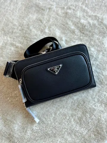 Prada Saffiano Leather Shoulder Bag