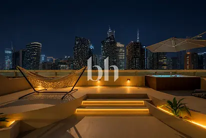 Unique layout | Burj & canal view | Huge terrace