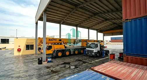 Prime Industrial Open Yard & Sheds Available for Lease in Jebel Ali Industrial 1