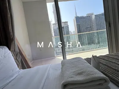 Fully furnished | Burj Khalifa & Pool View | High Floor