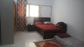 Full Furnished room with attached Washroom available for family @ AED 1700