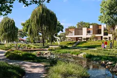On the Pool &amp; park | Corner Unit |Huge Plot
