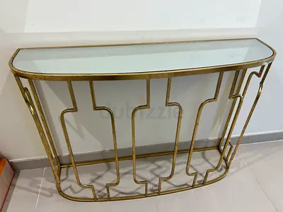 Gold Side Table