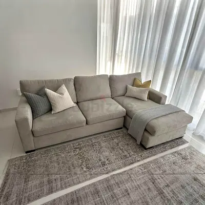 Cratebarrel axis sectional sofa