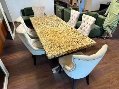 Selling high quality Marina Home Dining Table With Six chairs for sale