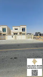 Luxury Villa for Sale in Ajman | 4 Master Bedrooms, Spacious Majlis and Family Hall, Large Outdoor S
