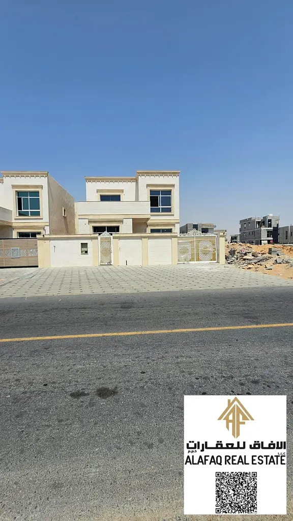 Luxury Villa for Sale in Ajman | 4 Master Bedrooms, Spacious Majlis and Family Hall, Large Outdoor Space, Modern Finishes, Prime Location, Price Inclu