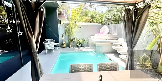 Levish Fully Furnished 3BR Townhouse with Private Pool in Gated Community with all Amenities