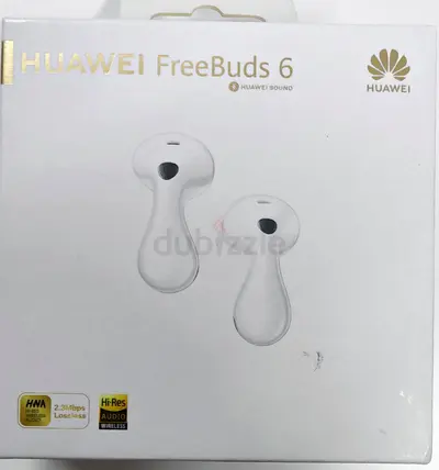 HUAWEI FreeBuds 6 Wireless Earbuds, Ear-Fitting Wearing, Dual-Driver True Sound, Stable Clear Call