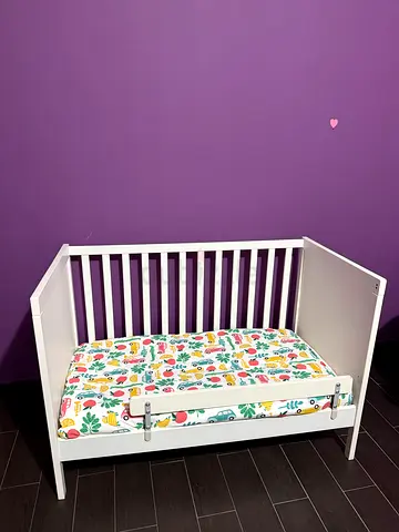 IKEA SUNDVIK baby bed and mattress