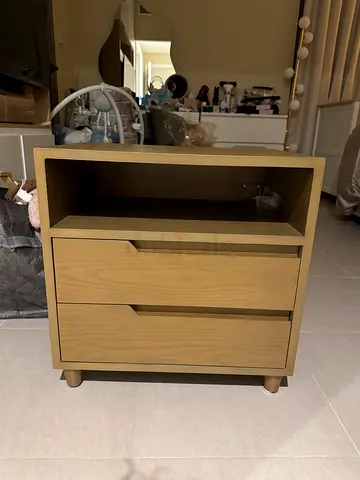 Brand New| Homekode bedside table with two drawers