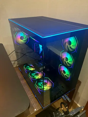 Custom RGB Gaming Desktop Tower with Tempered Glass — Ready to Use