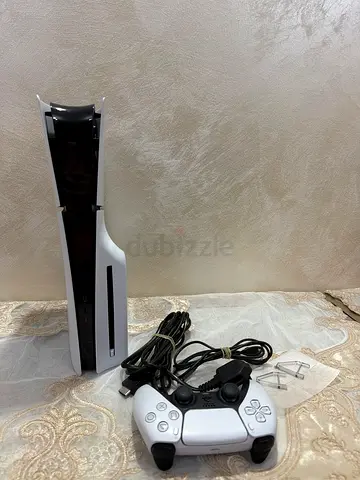 PlayStation 5 Console with DualSense Controller and Cables - Good Working Condition