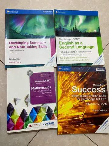 Igcse CIE textbooks 100 dirhams