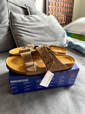 Birkenstock Arizona suede sandals - size 42