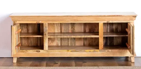Solid Wood TV Station