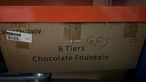 6-Tier Chocolate Fountain – Brand New