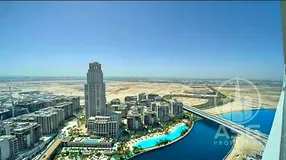 Lagoon + Burj Khalifa View| High Floor| Best Price
