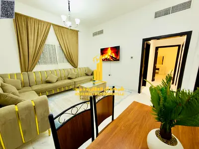 🏡 أفخم  وارقى شقة غرفة وصالة للإيجار الشهري في الراشدية 3✨ 🔹 مفروشة بالكامل – شامل الفواتير والإنترنت – موقع مميز على دوار حديقة السيدات بالقرب من ك