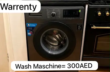 Nobel 8kg Front Load Fully Automatic Washer - Inverter Motor, (Warranty until Sep 26, 2026)