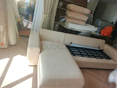 High quality ikea vimle beige color lshape sofabed with storage