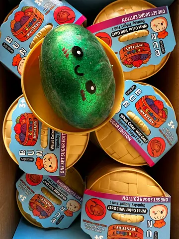 Lot of 7 Surprise Squishems / Mystery Squishies - New in Pods