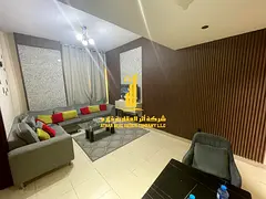 🏡 Luxurious and elegant fully furnished one-bedroom apartment for monthly rent in Garden City –