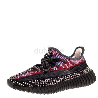 Yeezy x Adidas Multicolor Cotton Knit Boost 350 Yecheil Sneakers Size 36