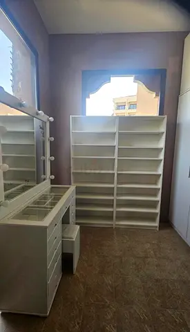 Beautiful dressing table and shelves for sale