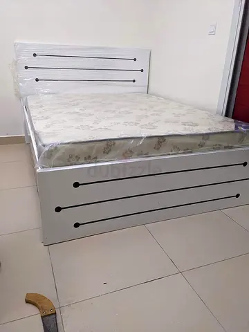 150x190cm Queen size Bed with mattress.  All times delivery available