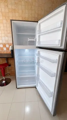 Double Door Refrigerator with Top Freezer